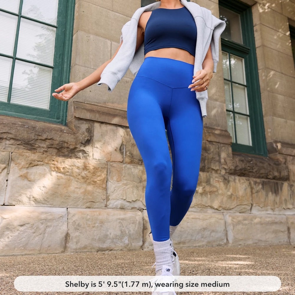 OFFLINE By Aerie Real Me XTRA High Waisted Legging Blue
